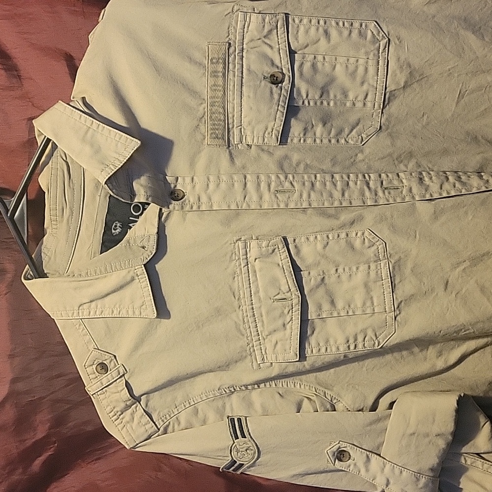 Buffalo David Bitton sz SM khaki